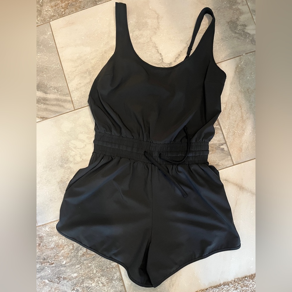 Abercrombie Romper - Black, Small